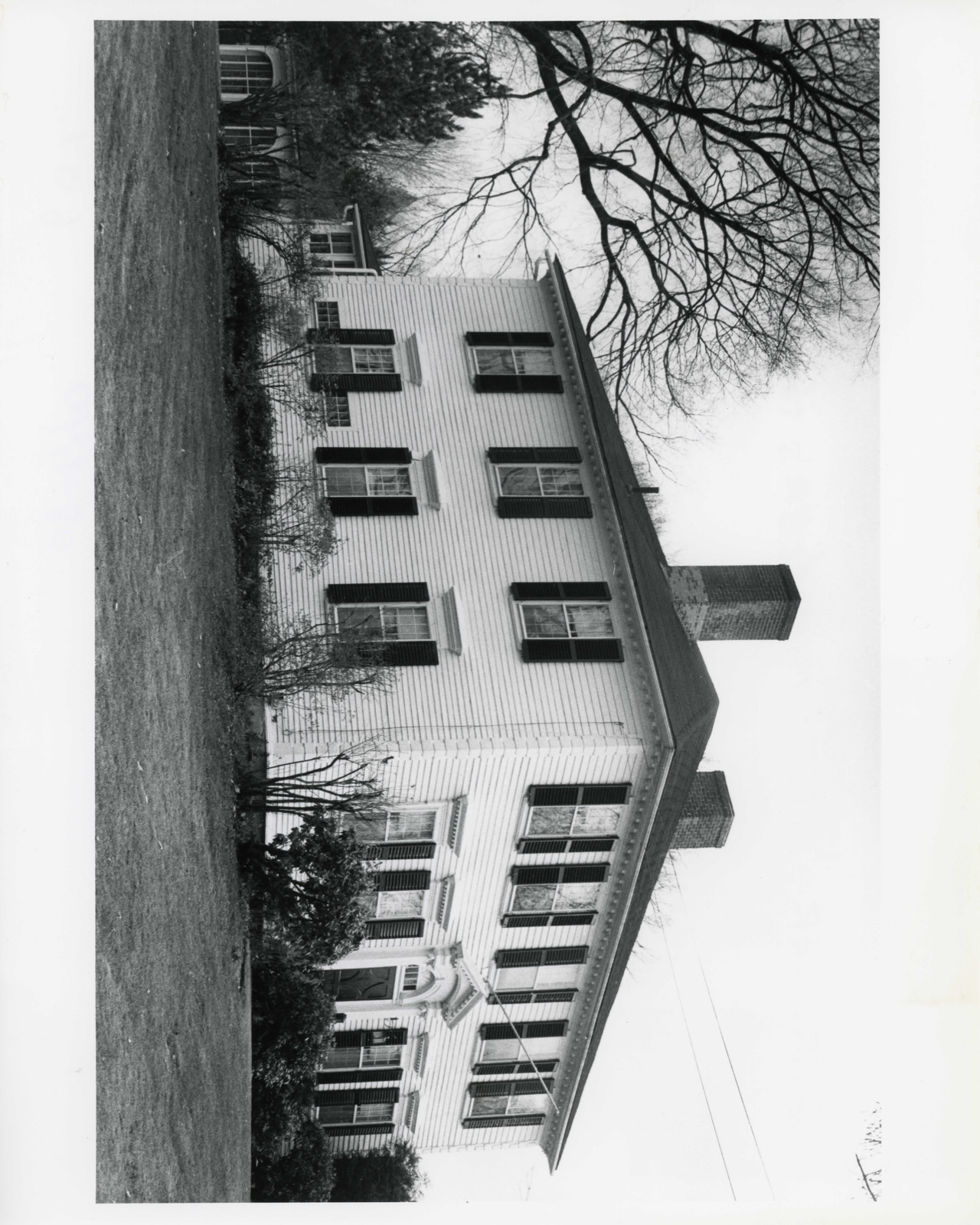 First Minister's House, photograph from the federal nomination