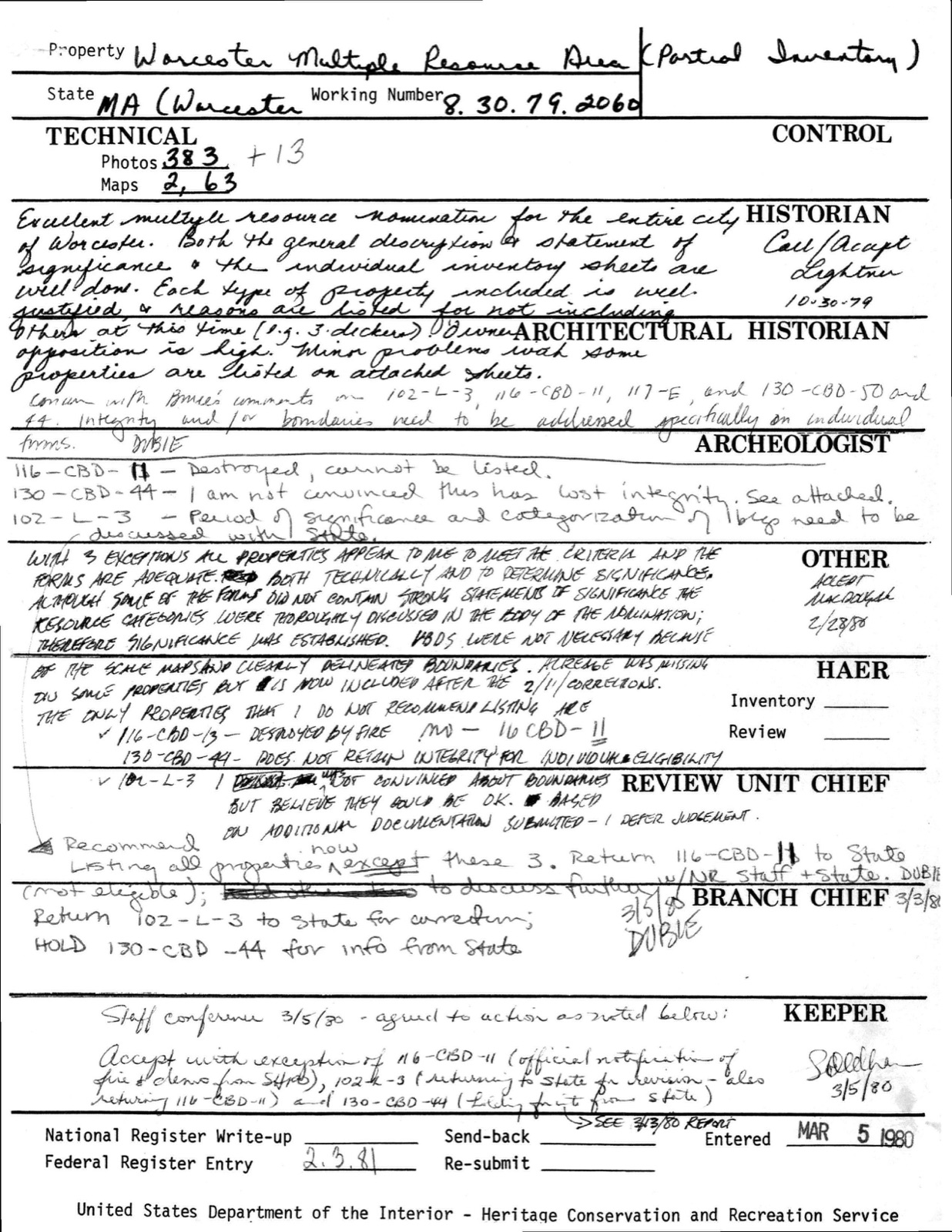 Colton's Block, photograph from the federal nomination