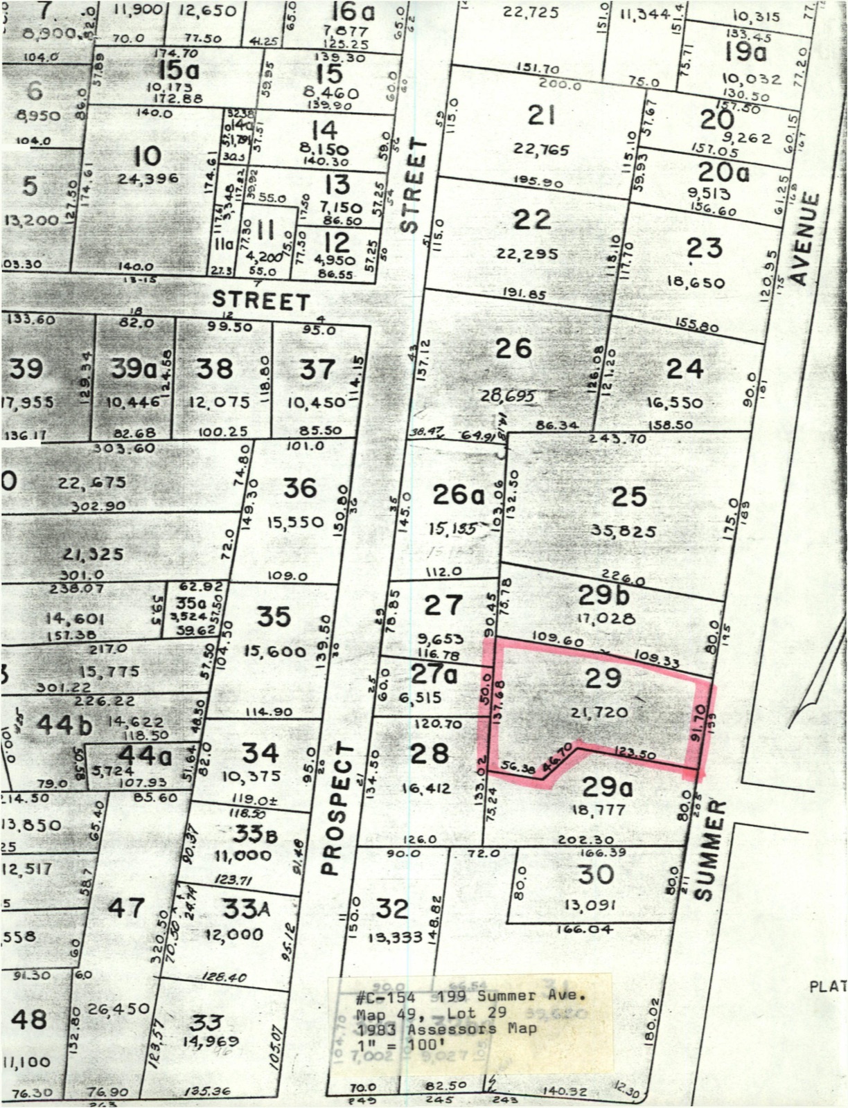 House at 199 Summer Avenue, photograph from the federal nomination