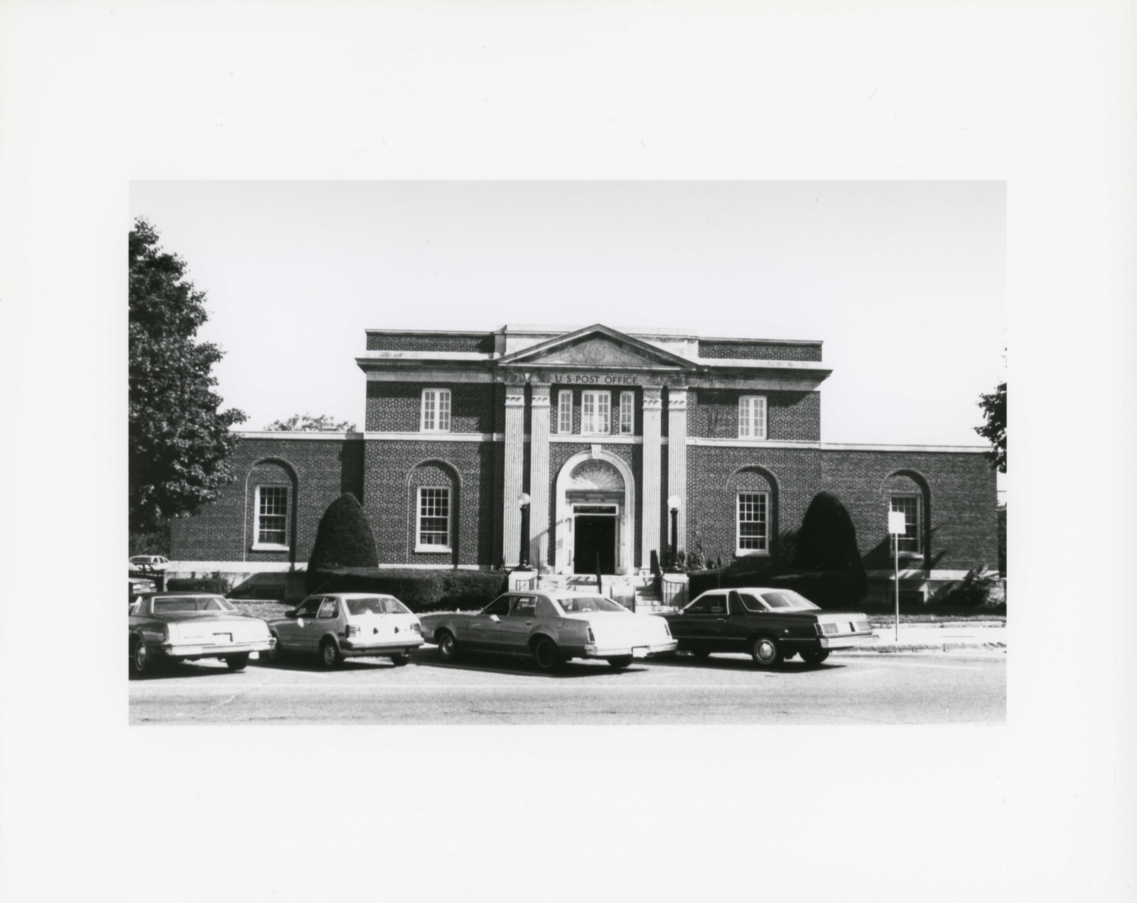 US Post Office--Greenfield Main, photograph from the federal nomination
