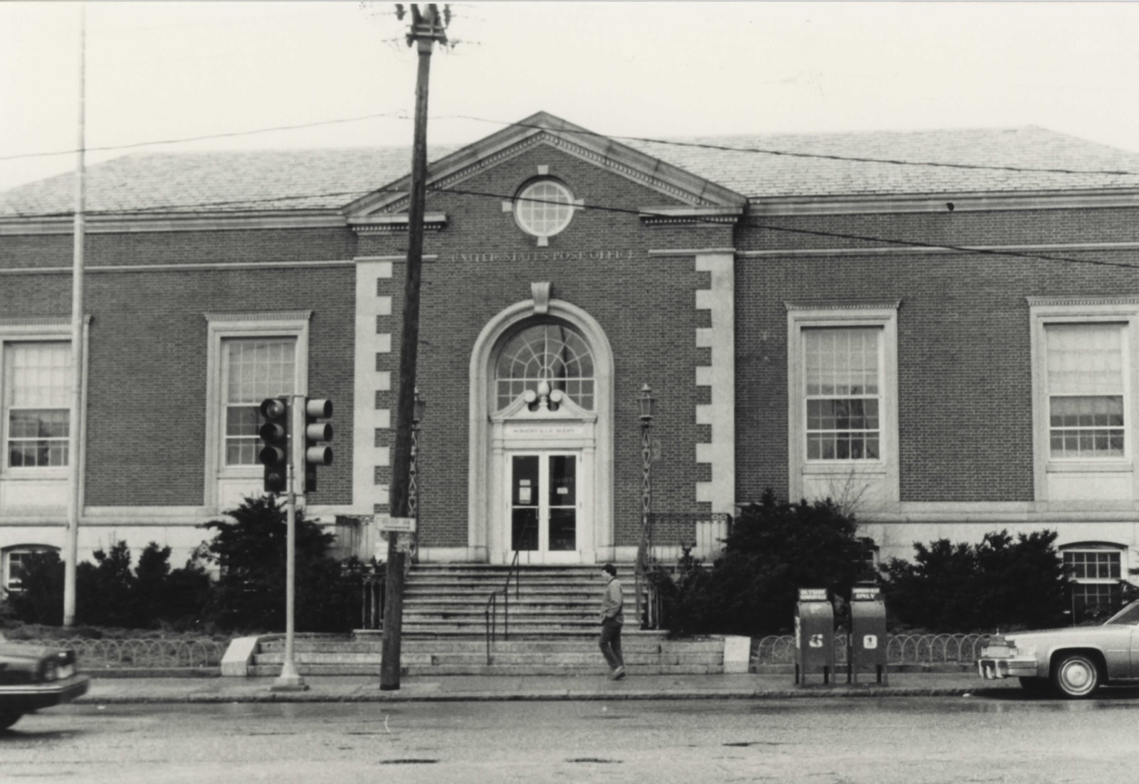 US Post Office--Somerville Main, photograph from the federal nomination
