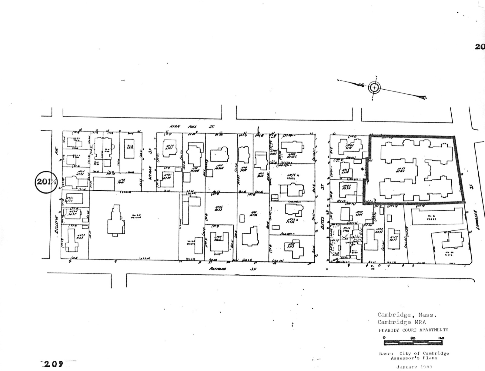 Peabody Court Apartments, photograph from the federal nomination
