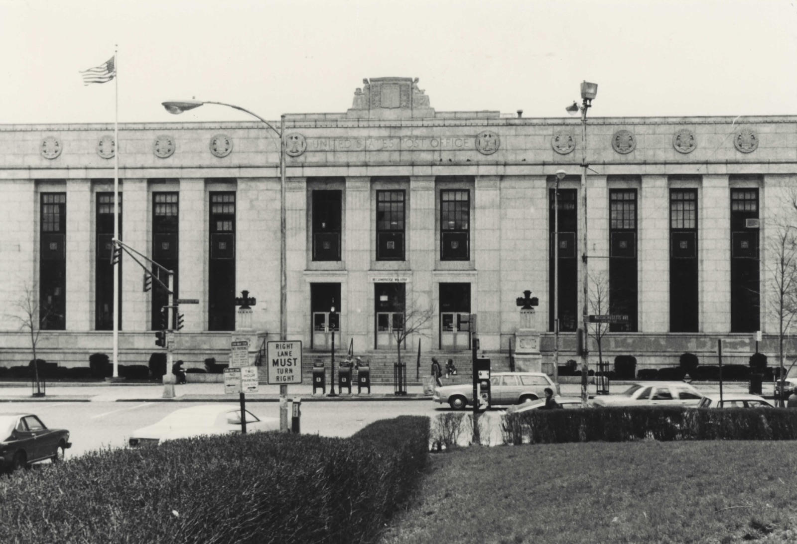 US Post Office--Central Square, photograph from the federal nomination