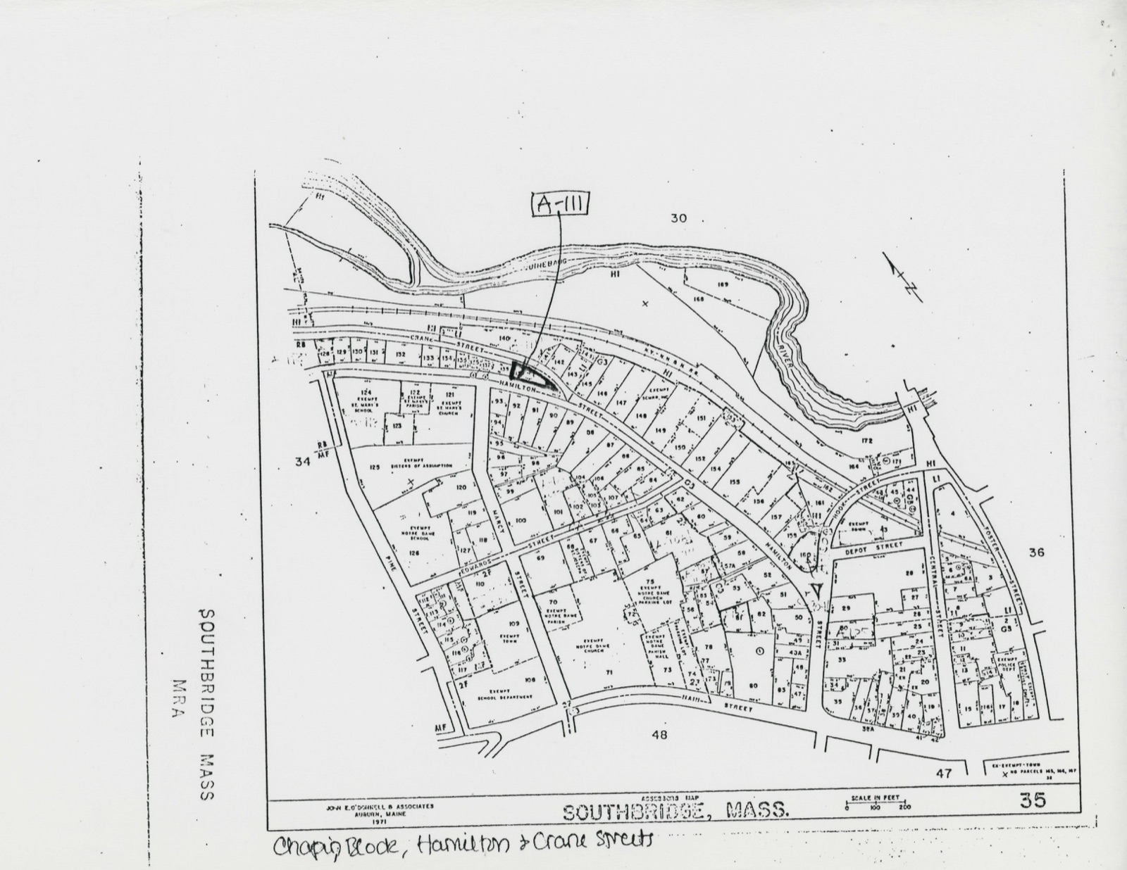 Chapin Block, photograph from the federal nomination
