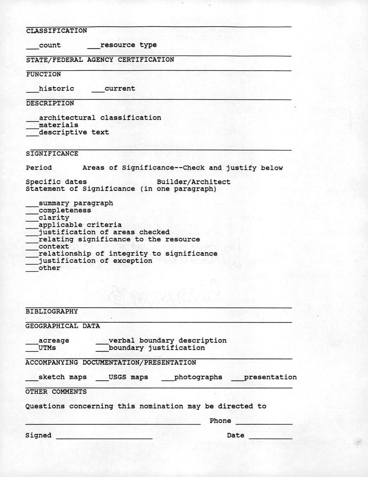 Item Building, photograph from the federal nomination