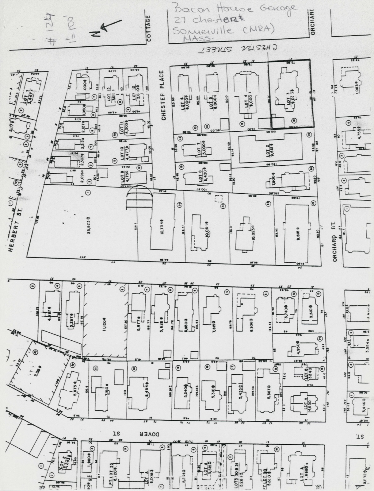 Bacon, Clifton, House, photograph from the federal nomination
