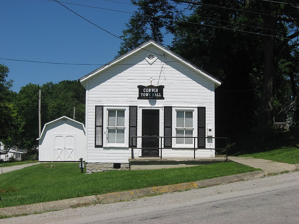 Photograph of Corwin Council House and Jail
