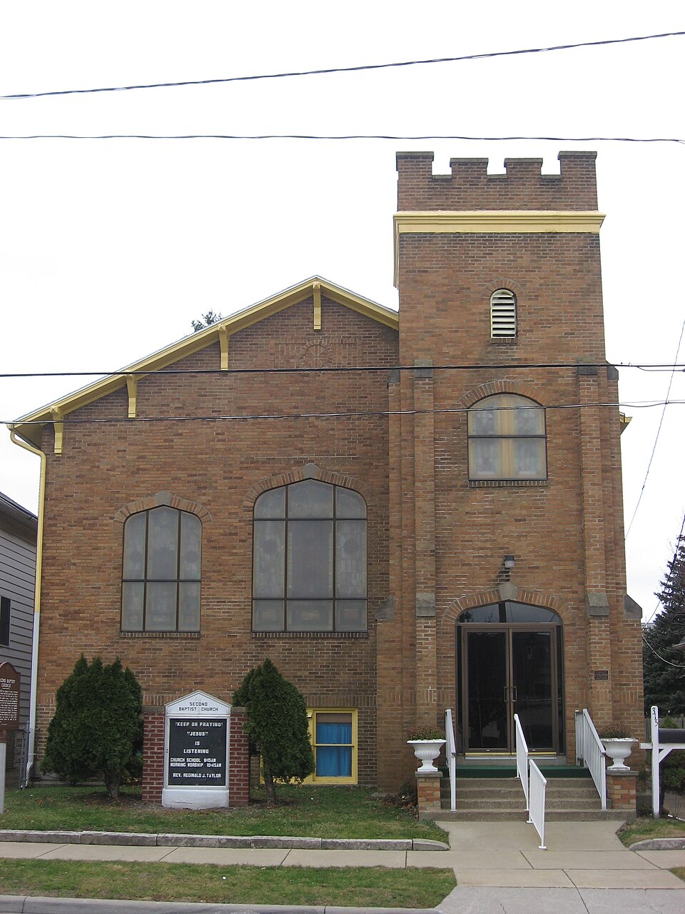 Photograph of Second Baptist Church