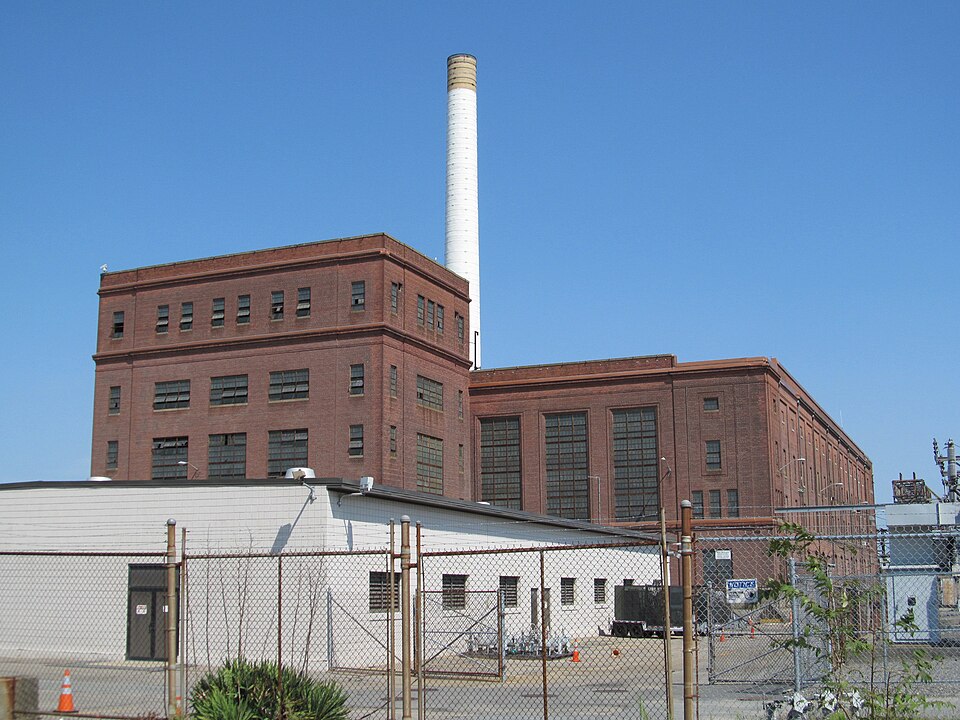 Photograph of New Bedford Gas and Edison Light Complex