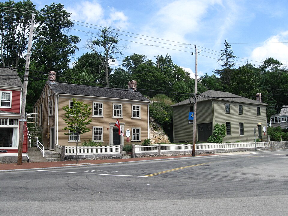 Photograph of Capt. John Wilson House and Bates Ship Chandlery
