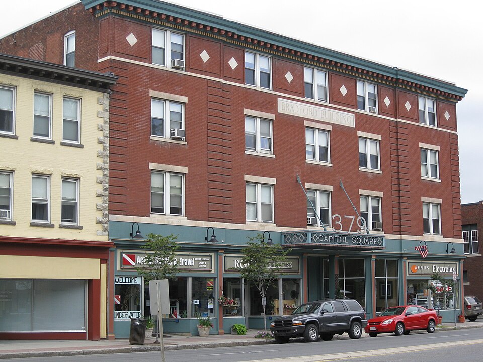 Photograph of Upper North Street Commercial District