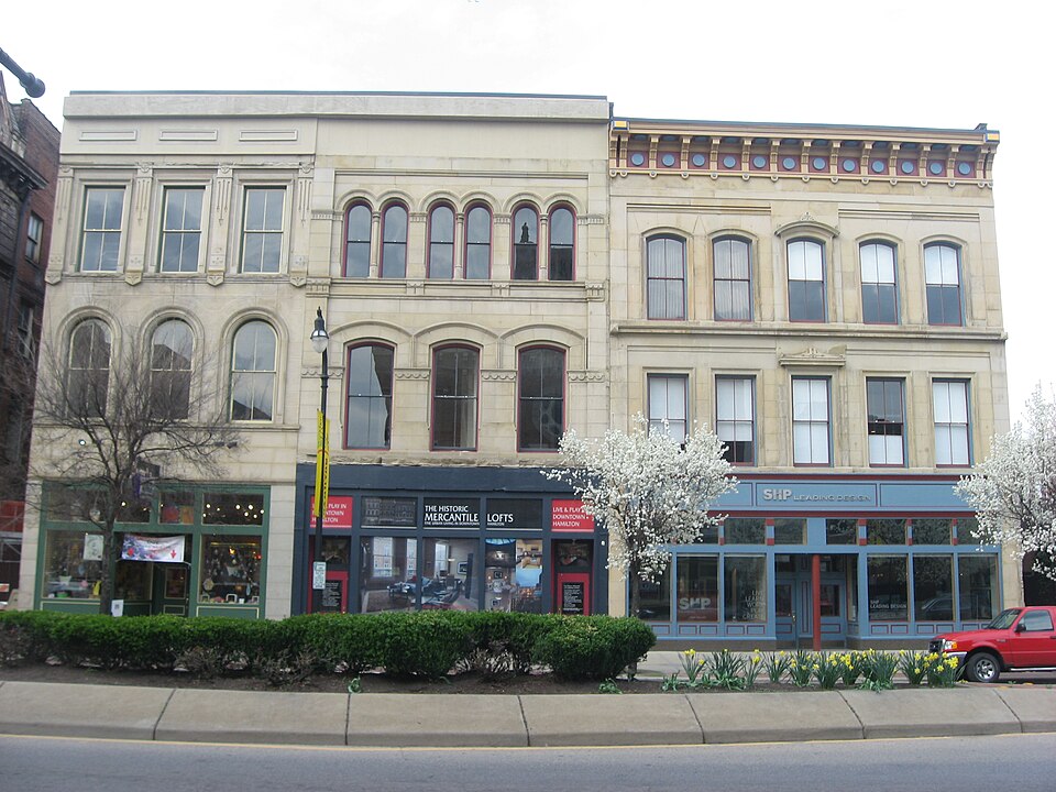 Photograph of High Street Commercial Block