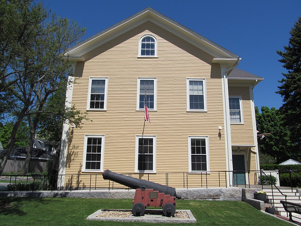 Photograph of Old Rockport High School