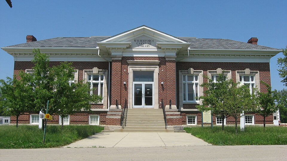 Photograph of Wilberforce Carnegie Library