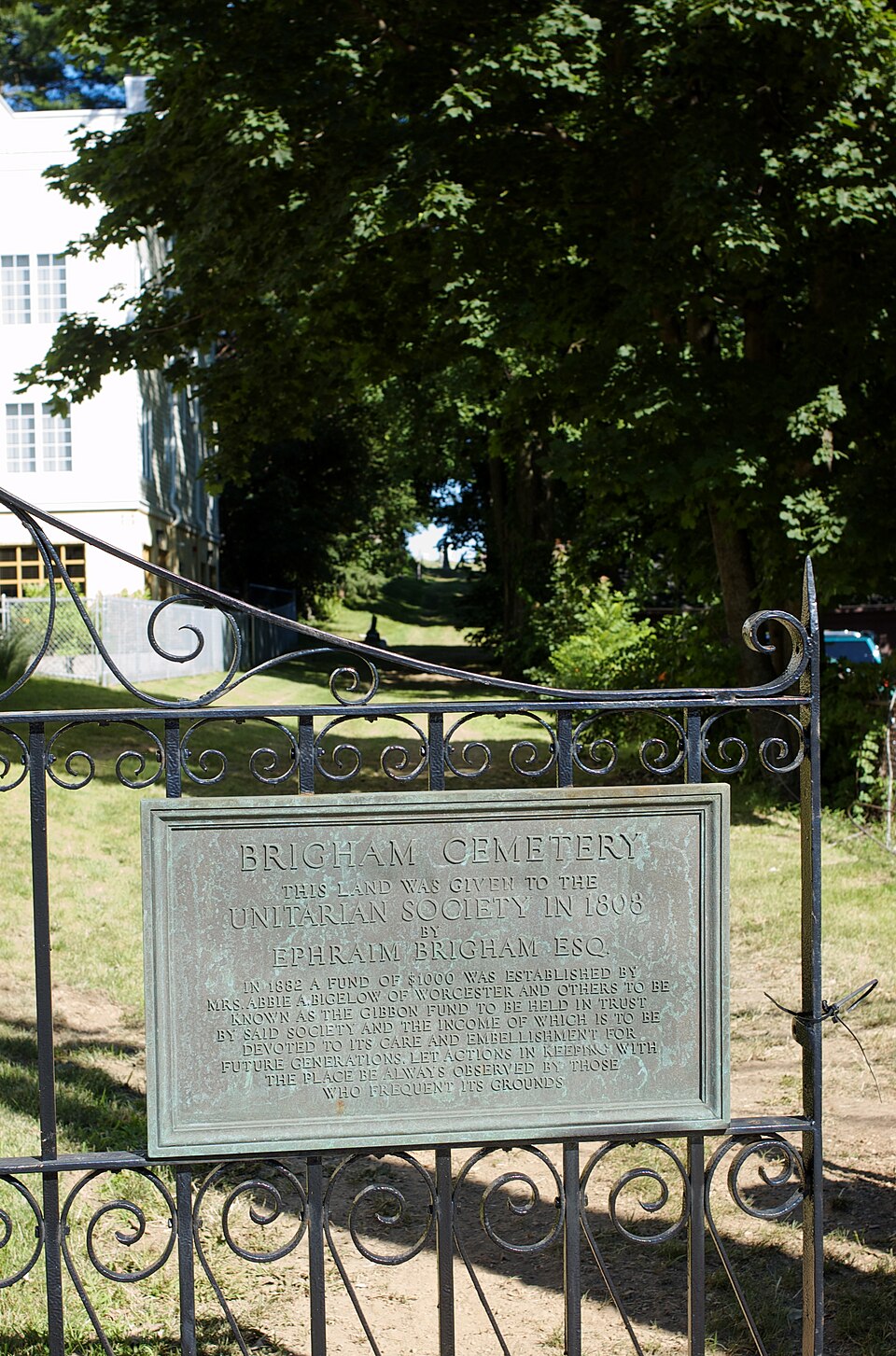 Photograph of Brigham Cemetery