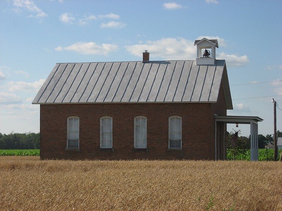 Photograph of Bridenbaugh District No. 3 Schoolhouse