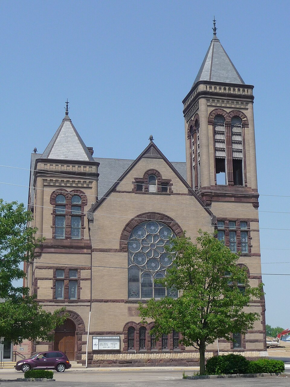Photograph of St. John's Evangelical Lutheran Church