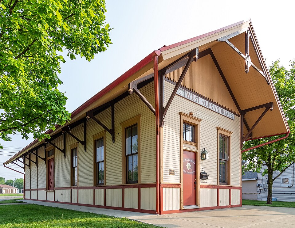 Photograph of West Alexandria Depot
