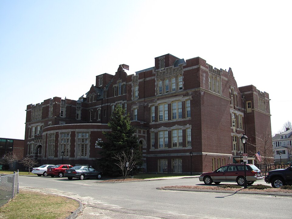 Photograph of Old Watertown High School