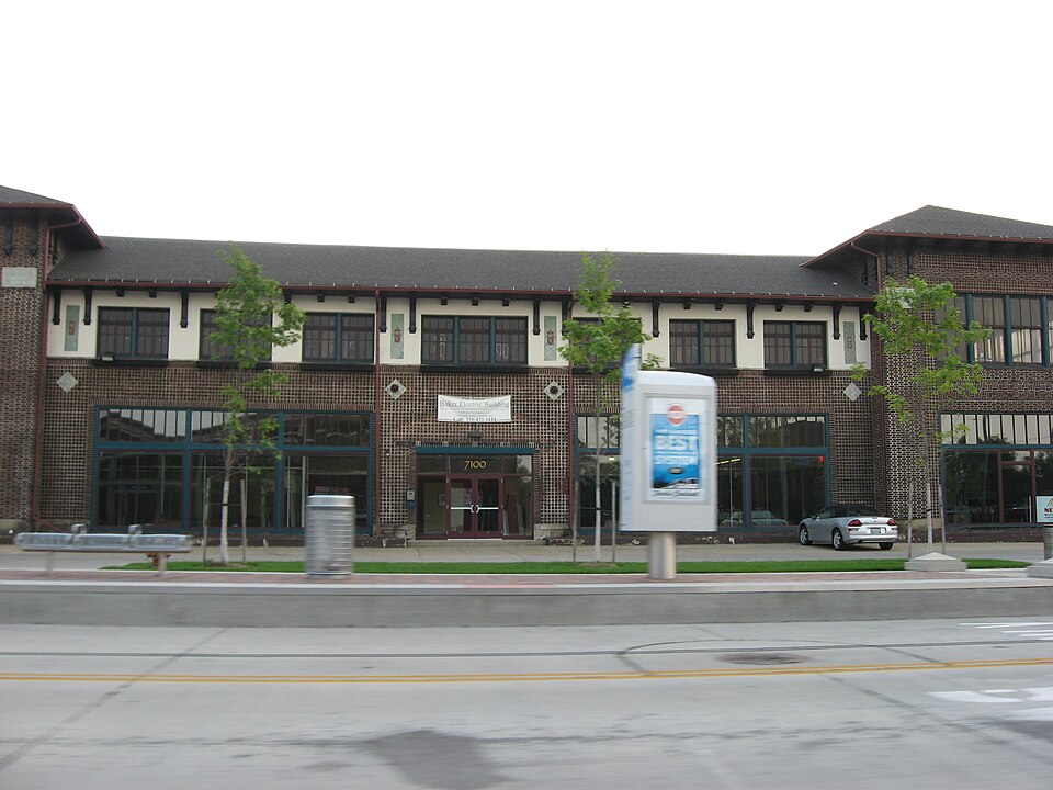Photograph of Baker Motor Vehicle Company Building