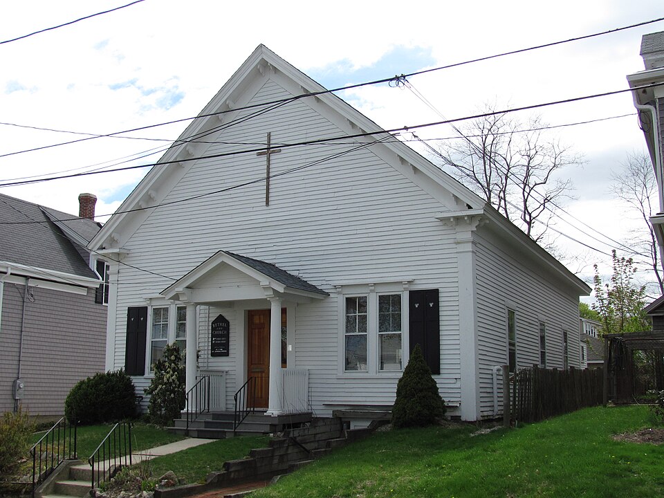 Photograph of Bethel African Methodist Episcopal Church and Parsonage