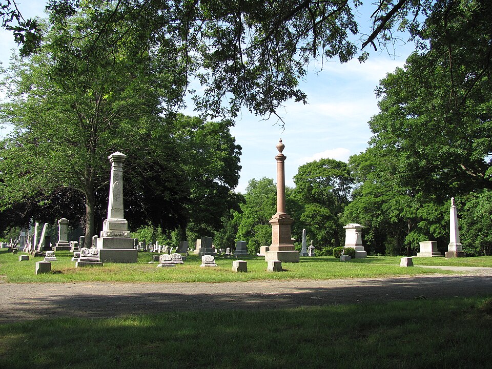 Photograph of Spring Brook Cemetery