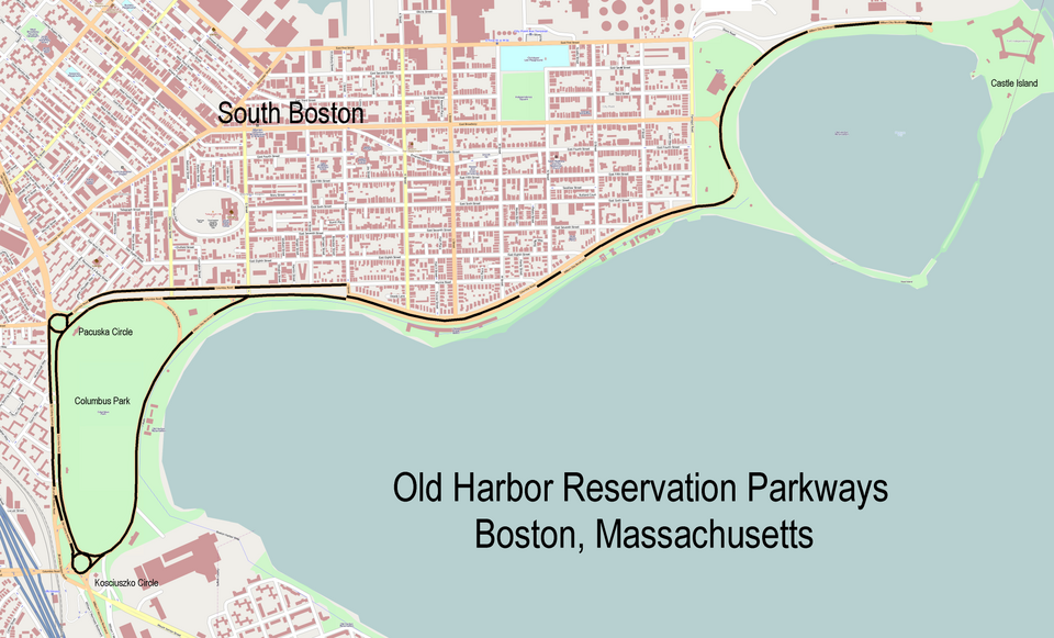 Photograph of Old Harbor Reservation Parkways