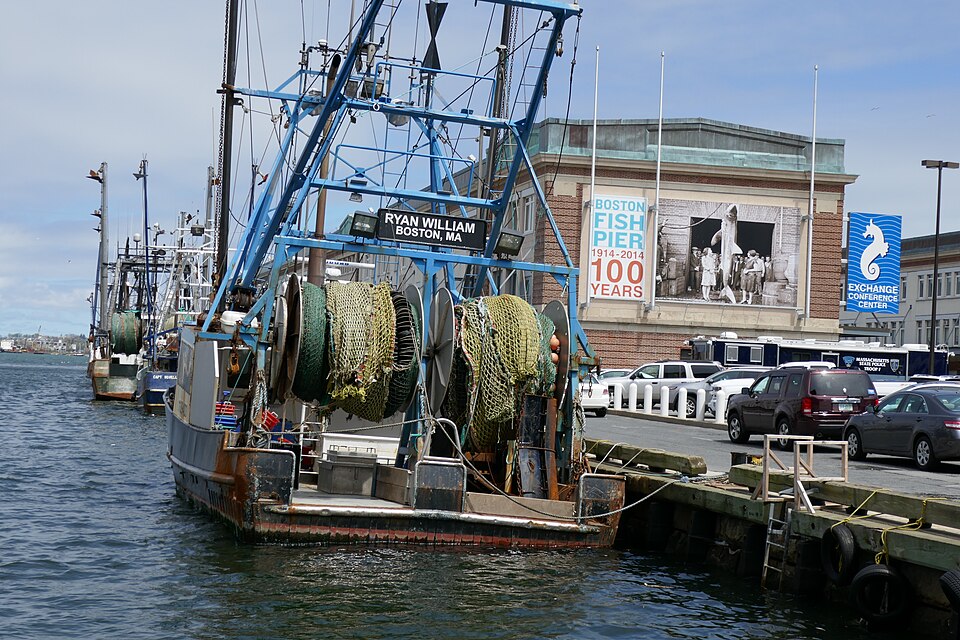 Photograph of Boston Fish Pier