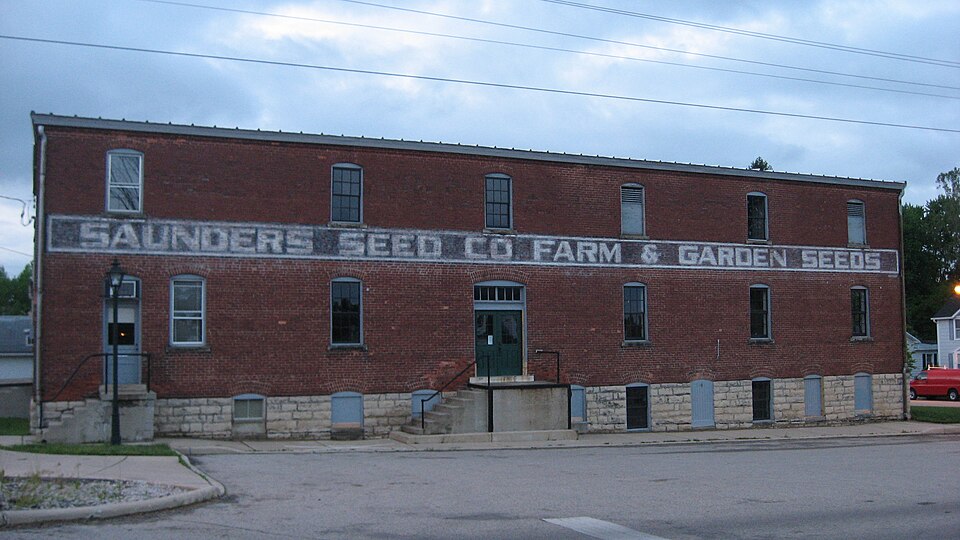 Photograph of Saunders Seed Company