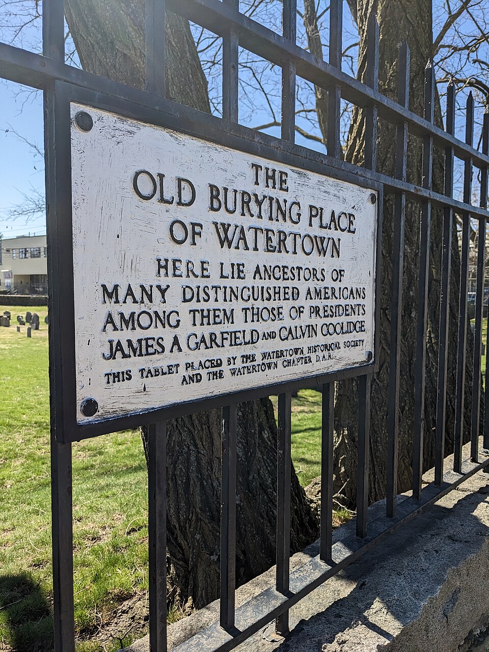 Photograph of Old Burying Ground
