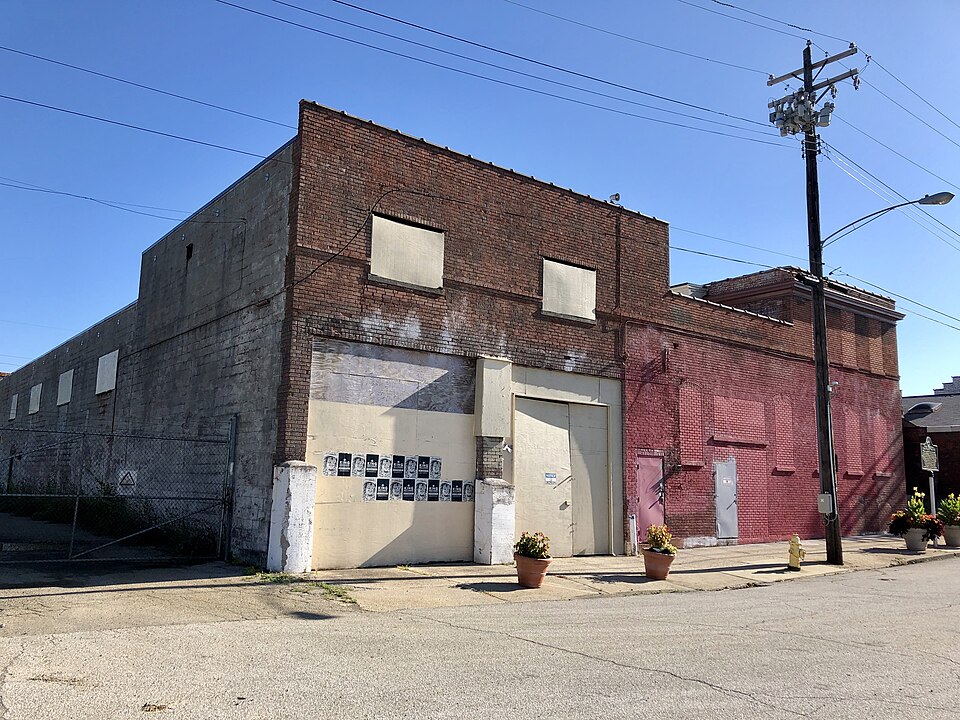 Photograph of King Records studio