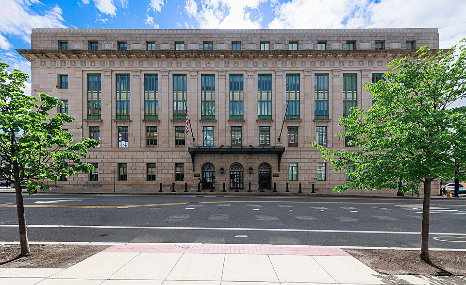 Photograph of Harold D. Donohue Federal Building and United States Courthouse