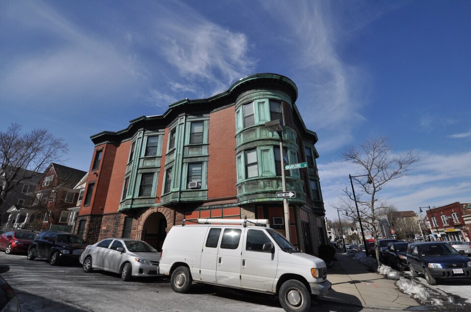 Photograph of Sarah Davidson Apartment Block