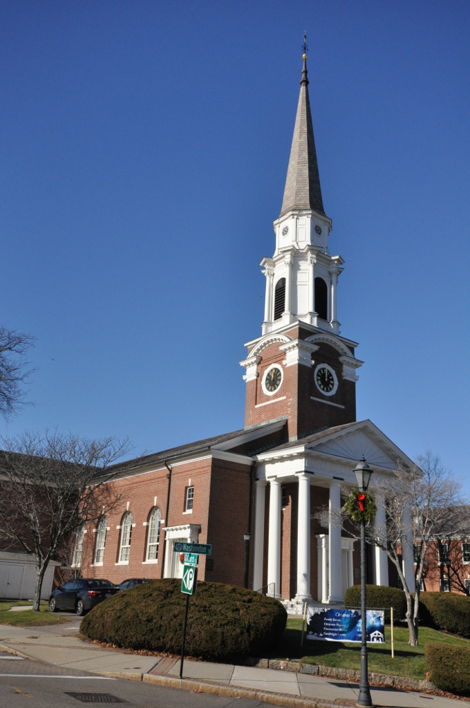 Photograph of Wellesley Congregational Church and Cemetery