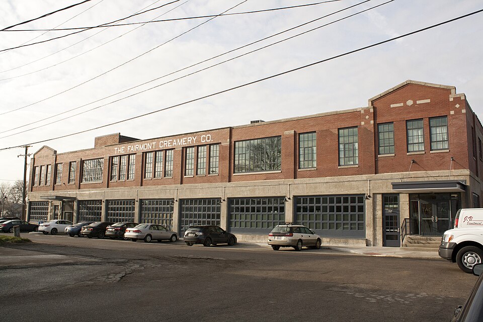 Photograph of Fairmont Creamery Company Ice Cream Building