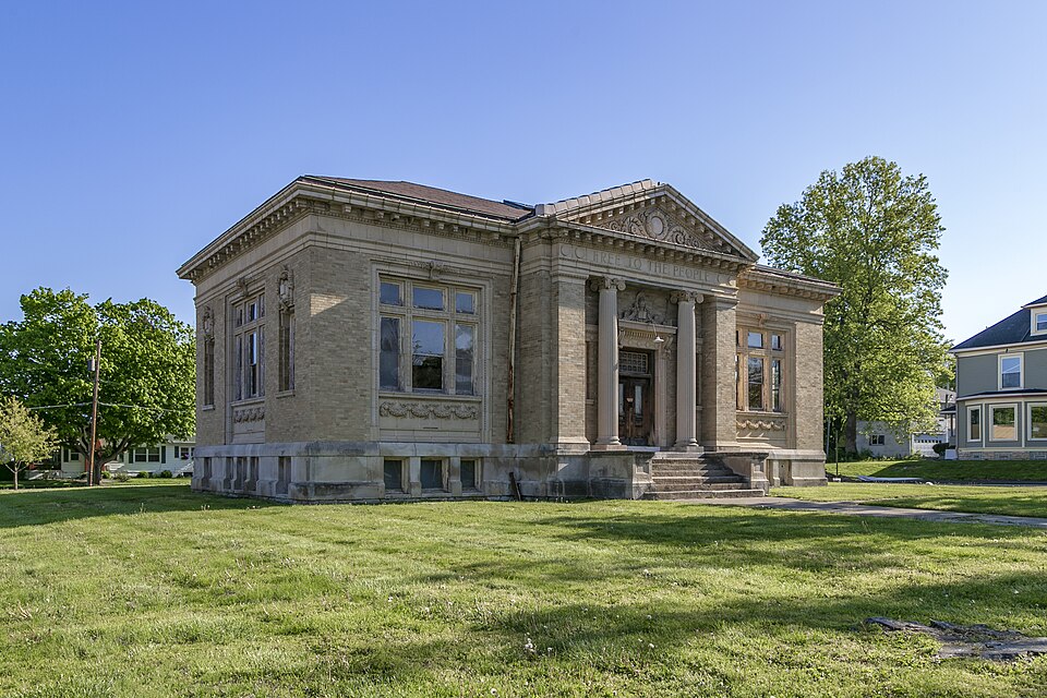 Photograph of Xenia Carnegie Library