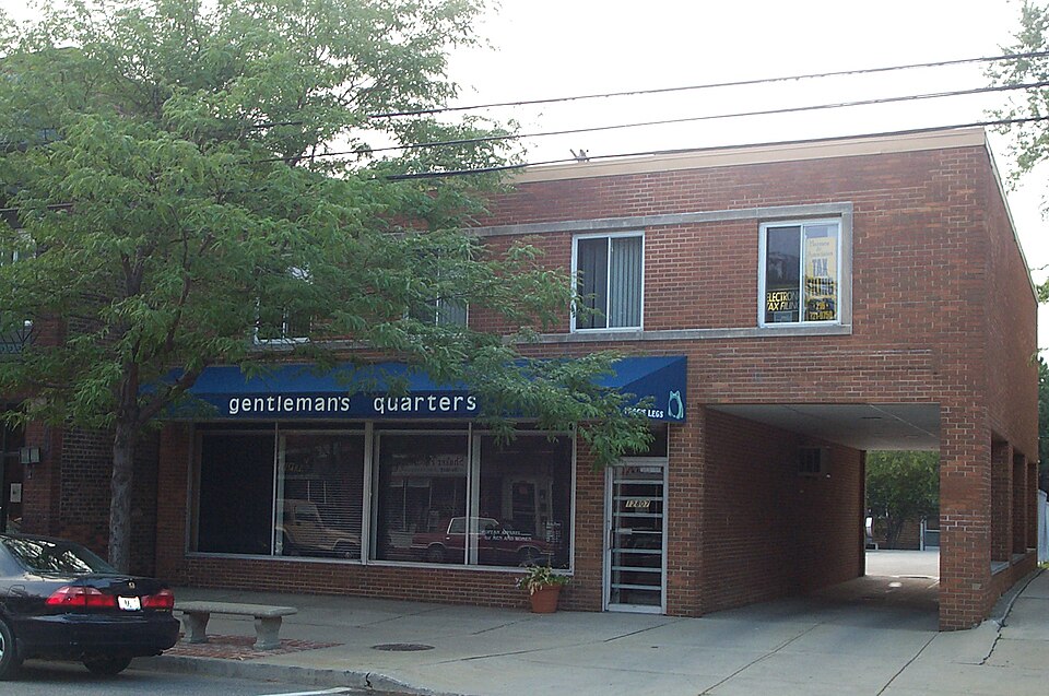 Photograph of Woodland-Larchmere Commercial Historic District