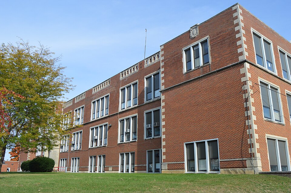 Photograph of Old Circleville High School