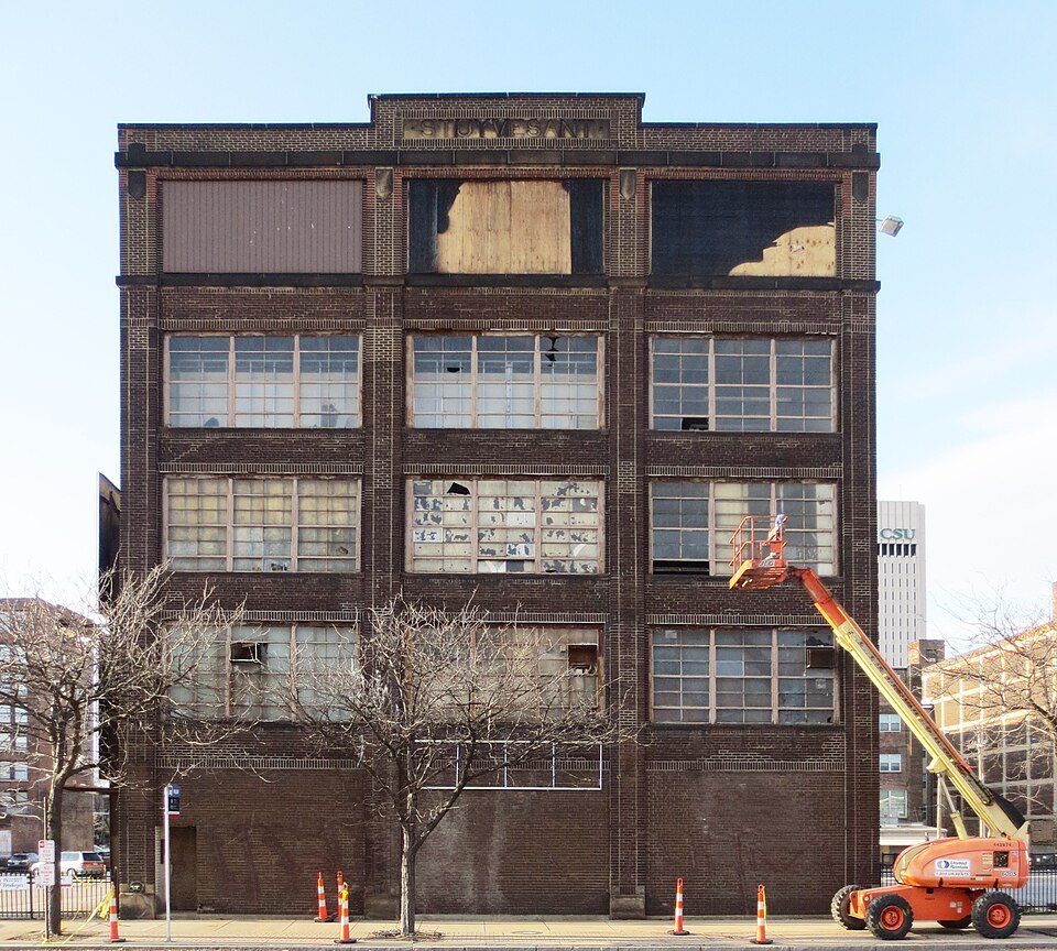 Photograph of Stuyvesant Motor Company Building
