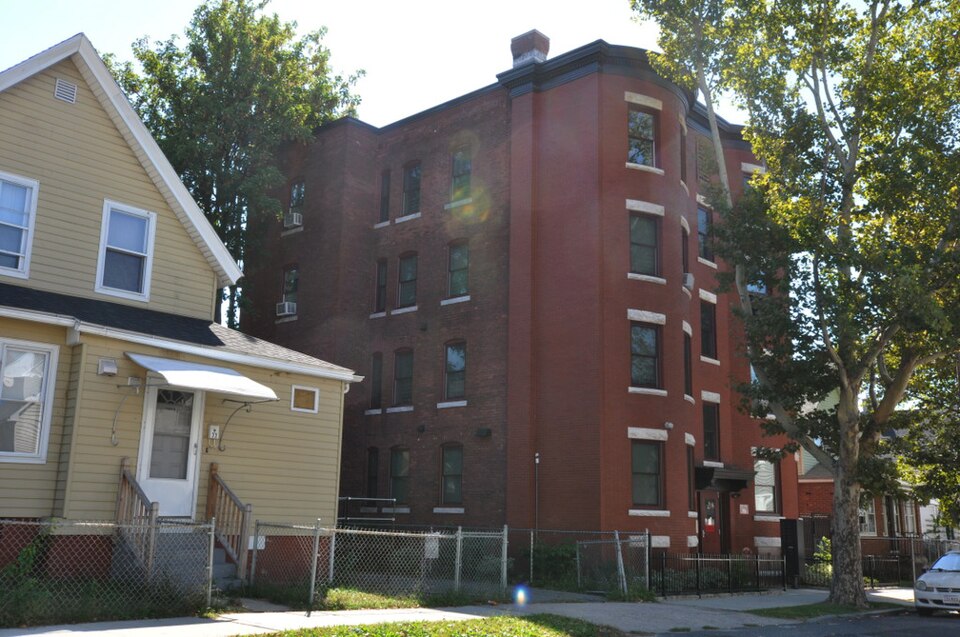 Photograph of Adams Apartment Building