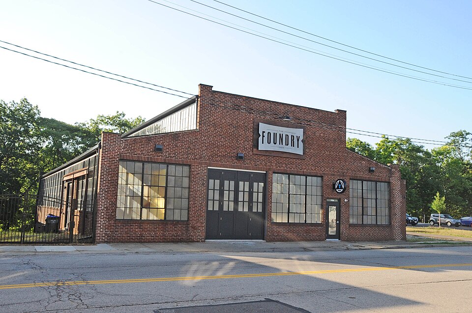 Photograph of Falls Stamping and Welding Building