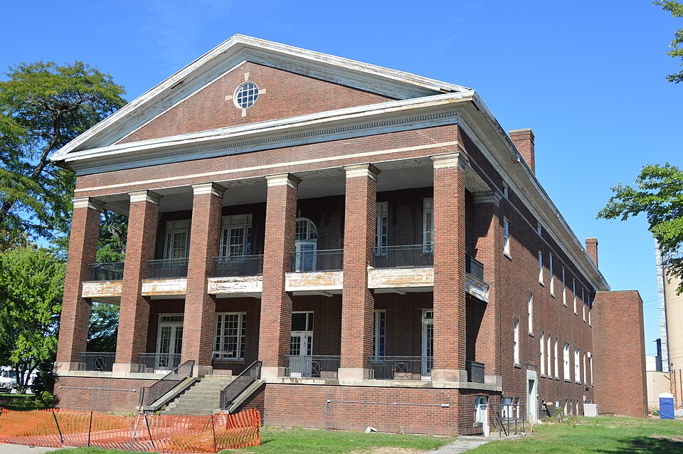 Photograph of Edward Ford Plate Glass Company Employee Relations Building
