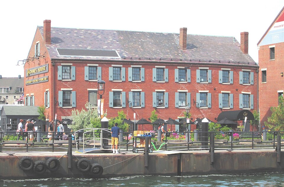 Photograph of Long Wharf and Customhouse Block