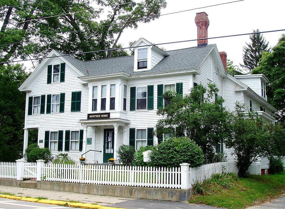 Photograph of John Greenleaf Whittier House