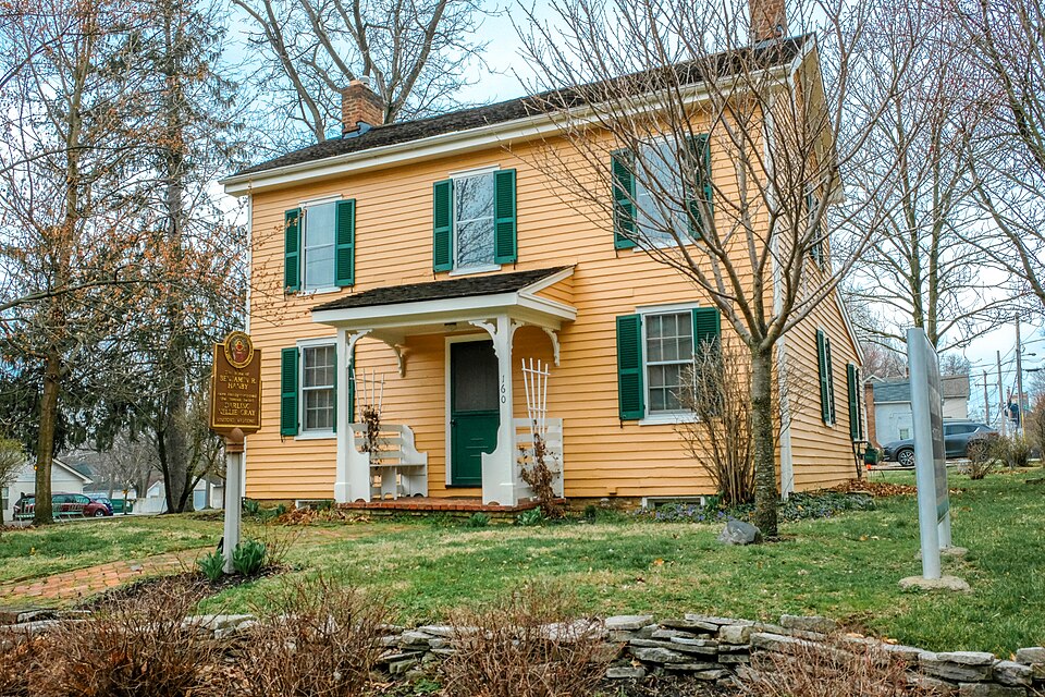 Photograph of Benjamin Hanby House