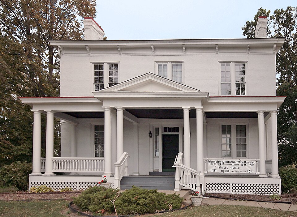 Photograph of Harriet Beecher Stowe House