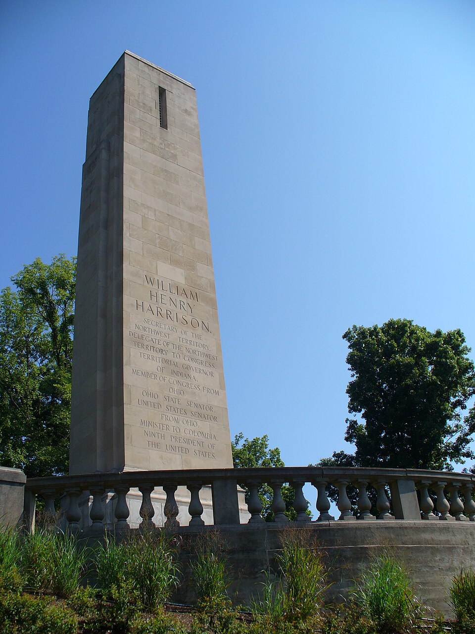Photograph of William Henry Harrison Tomb State Memorial