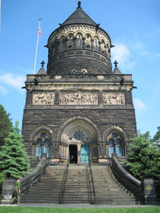 Photograph of James A. Garfield Memorial