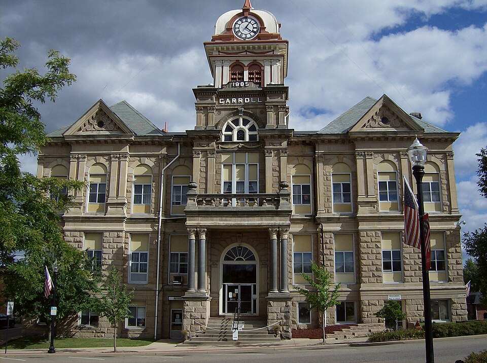 Photograph of Carroll County Courthouse