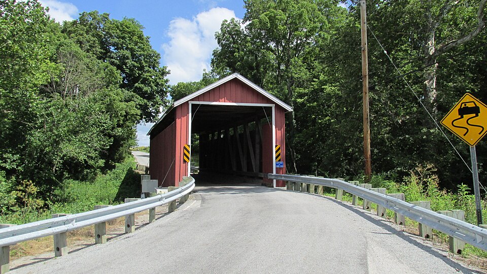 Photograph of Martinsville Road Covered Bridge